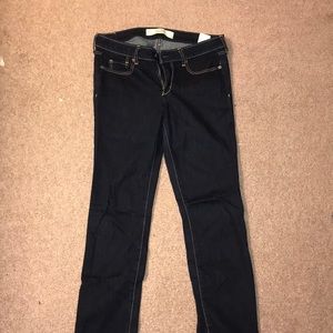 Straight leg jeans